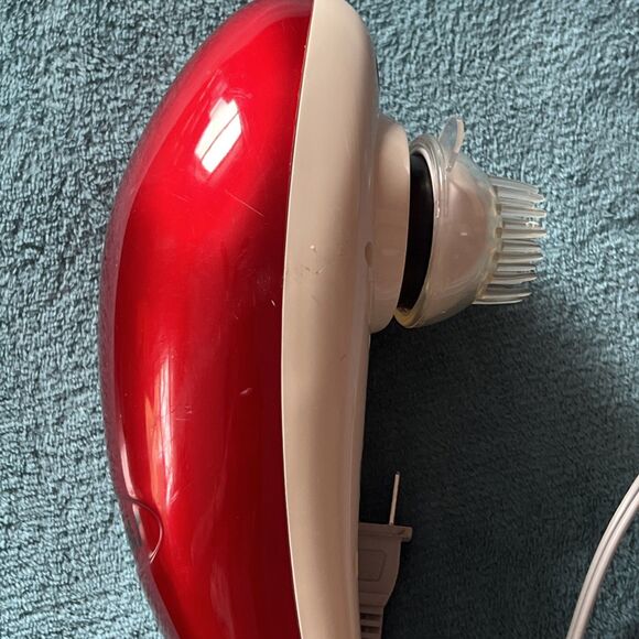 Osaki OS-106A Massage Wand Handheld 3 Speed Percussion Massager Red White Tested - Picture 2 of 12